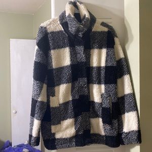 Fuzzy billabong jacket